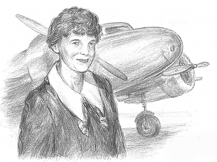 Profiles in Courage - Amelia Earhart (Paul McGehee)
