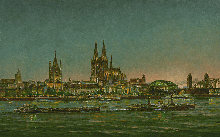 Cologne at Twilight (Paul McGehee)