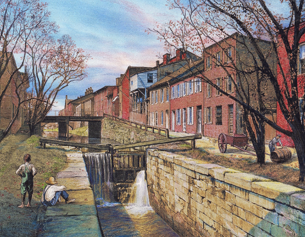 Georgetown - Lock #4 on the C & O Canal (Paul McGehee)
