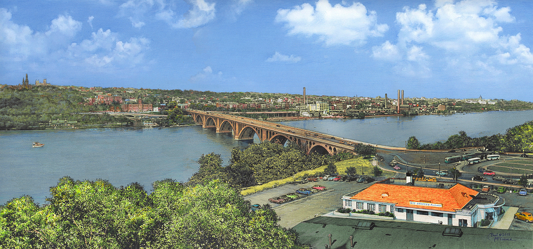 Potomac River Vista - 1955 (Paul McGehee)