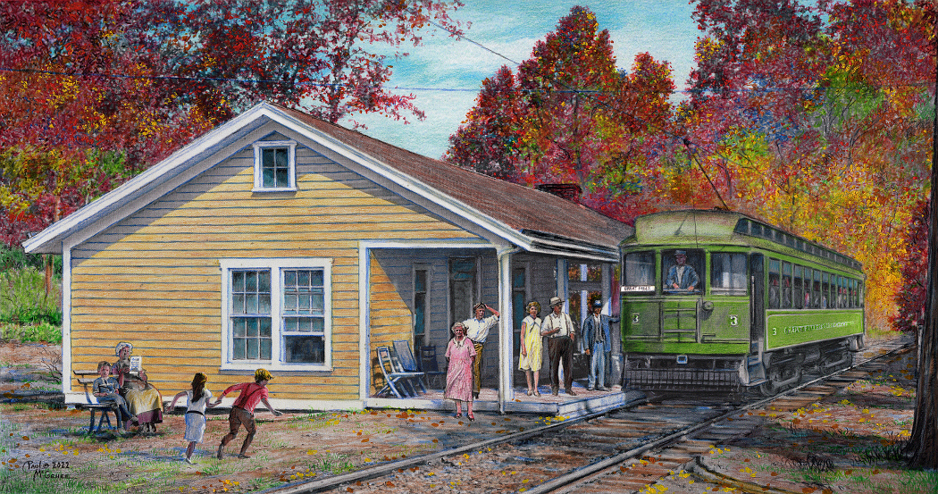 Autumn at Great Falls Station (Paul McGehee)