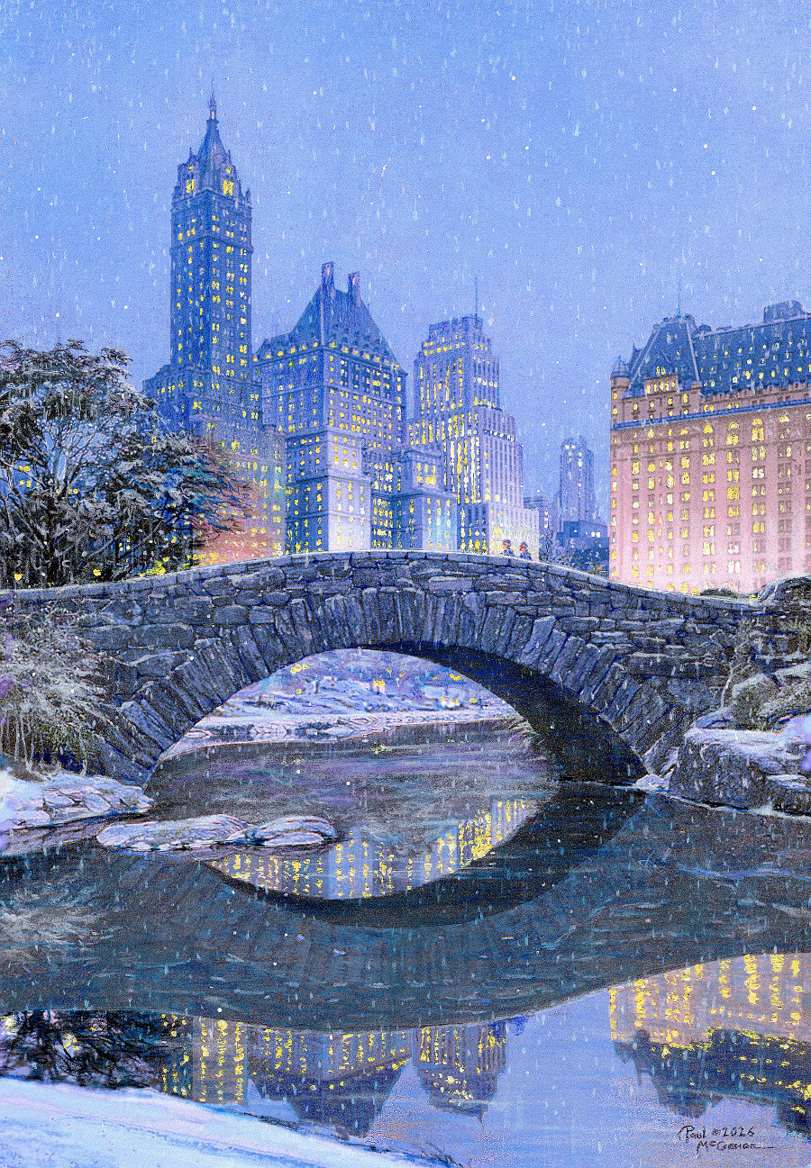 Central Park Snowfall (Paul McGehee)