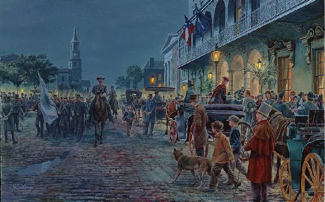 Charleston - Autumn 1861 (Mort Kunstler)