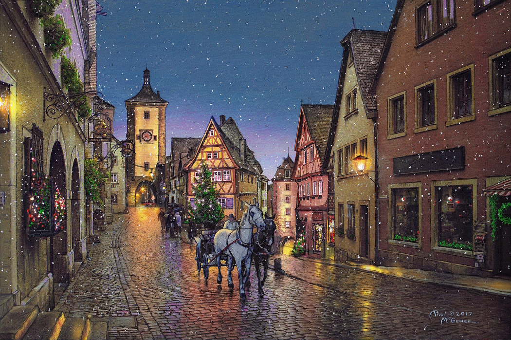 Christmas in Rothenburg (Paul McGehee)