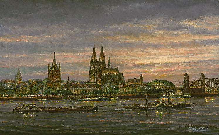 Cologne at Sunset (Paul McGehee)