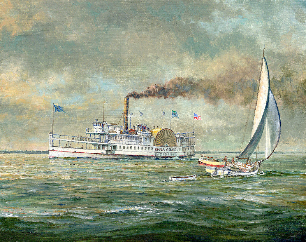 "Emma Giles" on the Chesapeake Bay (Paul McGehee)