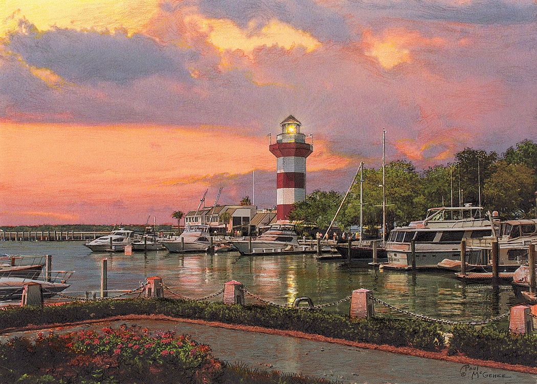 Hilton Head - Harbour Town at Sunset (Paul McGehee)