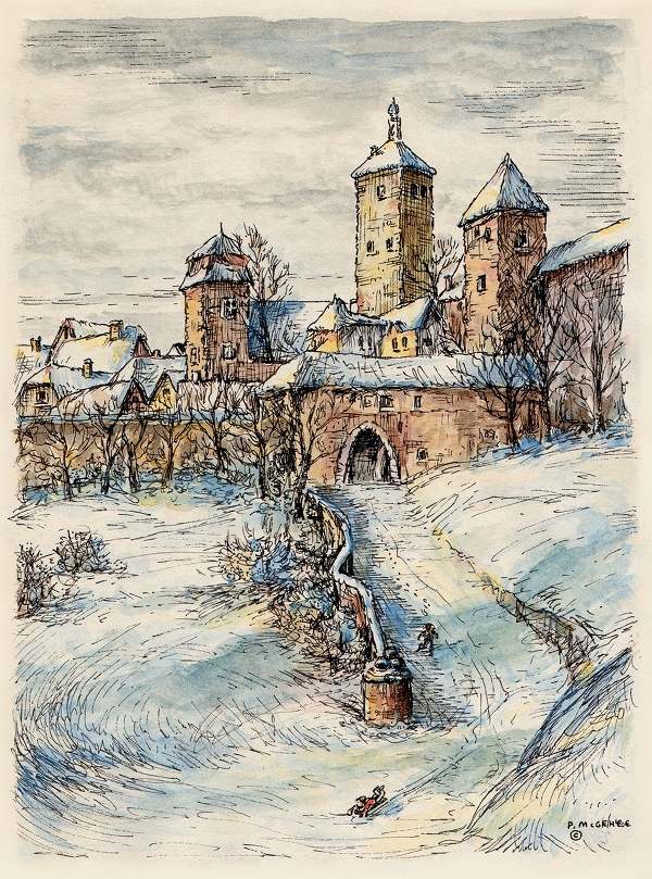 Kobolzeller Tower Gate - Rothenburg, Germany (Paul McGehee)