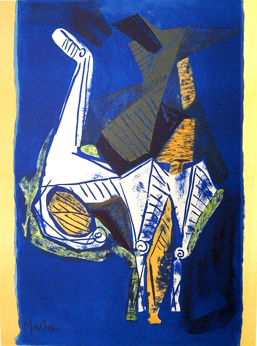 Blue Horse (Marino Marini)