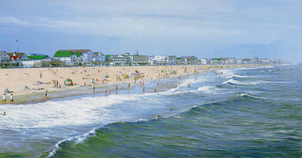 Ocean City from the Pier - 1965 (Paul McGehee)