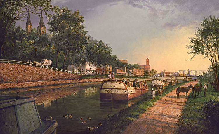 Old C&O Canal at Georgetown (Paul McGehee)