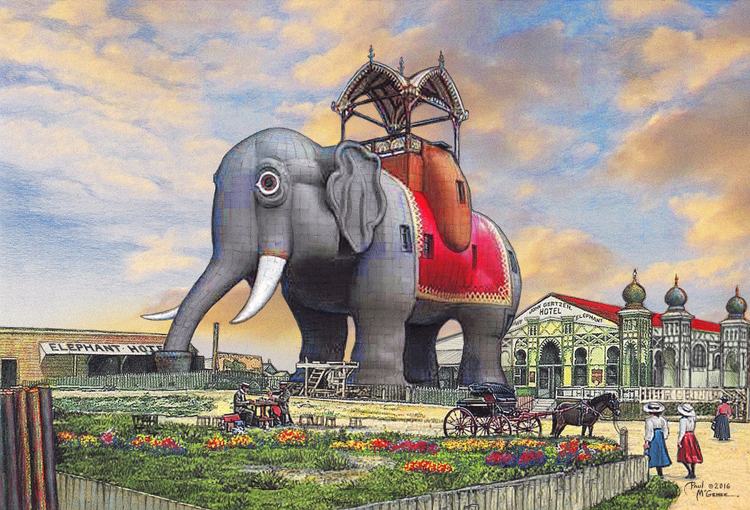 The Elephant Hotel - Atlantic City, New Jersey (Paul McGehee)