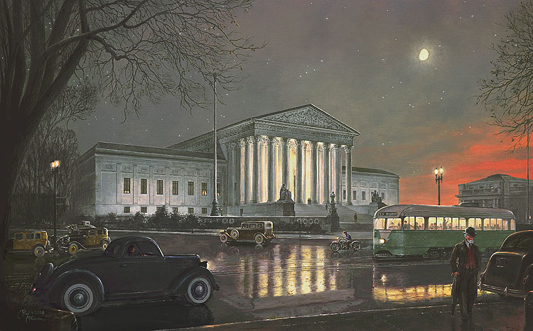 The Supreme Court by Moonlight (Paul McGehee)